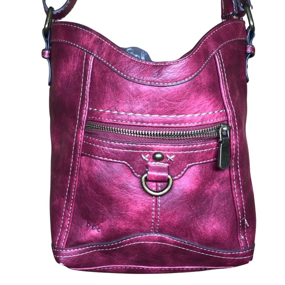 B.O.C purse crossbody outside zipper adjustable strap (#22)